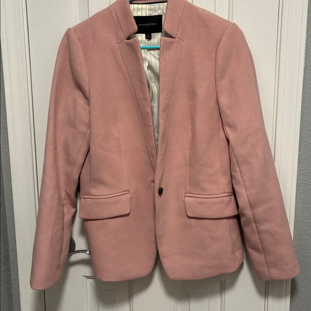 Banana Republic Soft Pink Jacket